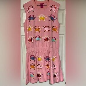 BNWOT Queen of Sparkles crab dress size xxl